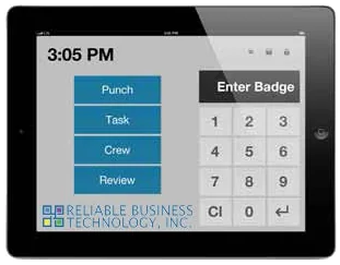 TimeTerminal clock interface