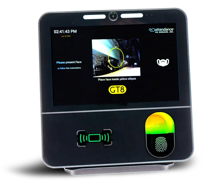 GT8 employee time clock